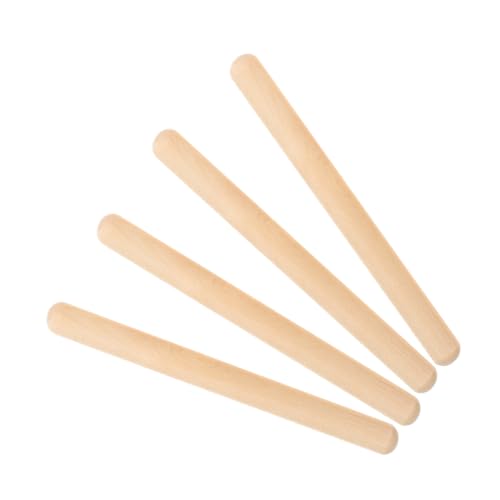 Kisangel 4Stücke Teiliges Musikstab für Holz Rhythmussticks zur Musikalischen und Entwicklung Musikspielzeug für Kleinkinder zu Besonderen Anlässen Kisangel 4Stücke Teiliges Musikstab für Holz Rhythmussticks zur Musikalischen und Entwicklung Musikspielzeug für Kleinkinder zu Besonderen Anlässen von Kisangel