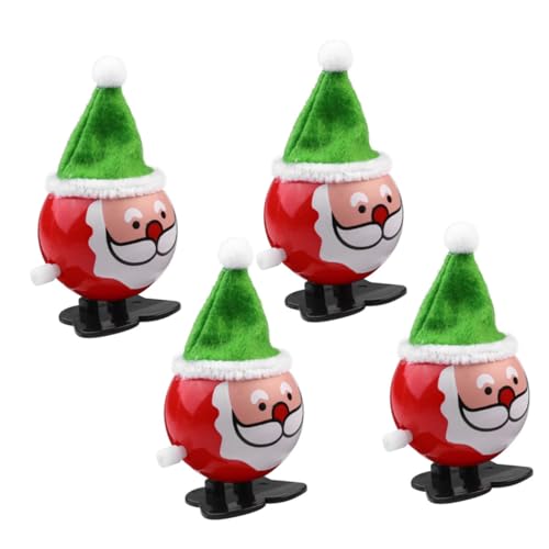 Kisangel 4Stücke Weihnachtsaufziehspielzeug Zufällige Farben Sicher und Kinderfreundlich Fördert die Motorik Weihnachtsfeiern und Festliche Kisangel 4Stücke Weihnachtsaufziehspielzeug Zufällige Farben Sicher und Kinderfreundlich Fördert die Motorik Weihnachtsfeiern und Festliche von Kisangel