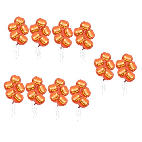 Kisangel 5 Sätze Aufblasbare Kürbis Luftballons Kreative Halloween Deko Für Partys Sichere Und Langlebige Ballons Orange Für Wand Fenster Und Türdekoration 10 Stück * 5 Kisangel 5 Sätze Aufblasbare Kürbis Luftballons Kreative Halloween Deko Für Partys Sichere Und Langlebige Ballons Orange Für Wand Fenster Und Türdekoration 10 Stück * 5 von Kisangel