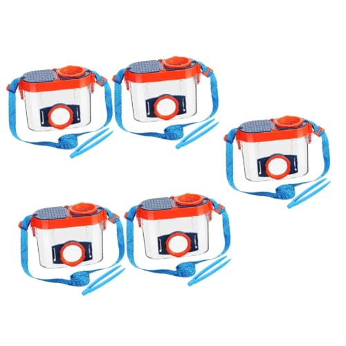 Kisangel 5 Sätze Beobachtungsbox Für Insekten Ding Sammelset Für Fangset Hingucker Für Fänger Sammeln Natur Fangen Bausatz Überwachung Lupe Aufpassen Plastik von Kisangel