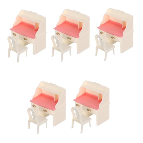 Kisangel 5 Sets Arbeitszimmer Miniatur Büro Plastikspielzeug Modell Stuhl Puppenhaus Für Requisiten Puppenminiaturen Haus Vorgeben Und Dekoration Tisch Zimmer Mini Spielhaus Zubehör Kisangel 5 Sets Arbeitszimmer Miniatur Büro Plastikspielzeug Modell Stuhl Puppenhaus Für Requisiten Puppenminiaturen Haus Vorgeben Und Dekoration Tisch Zimmer Mini Spielhaus Zubehör von Kisangel