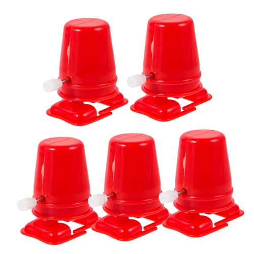 Kisangel 5 Stück DIY Gehen Ziehen Um Bausatz Uhrwerk Uhrwerkspielzeug Mit Wandelnder Eule Mechanismus Bastelzubehör Aus Ton Uhrwerksspielzeug Rot Plastik Kisangel 5 Stück DIY Gehen Ziehen Um Bausatz Uhrwerk Uhrwerkspielzeug Mit Wandelnder Eule Mechanismus Bastelzubehör Aus Ton Uhrwerksspielzeug Rot Plastik von Kisangel