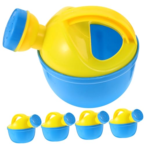 Kisangel 5 Stück Gießkanne Kinderspielzeug Duschspielzeug Besprengen Badespielzeug in Blumenform Wasserberieselungsspielzeug Lernspielzeug Für Wasserspielspielzeug Plastik von Kisangel