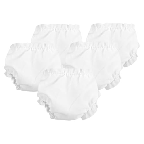 Kisangel 5 Stück Lovely Doll Panties Teiliges von Elastischen Puppenunterhosen für Babypuppen und Sicheres Puppenzubehör für Kreatives und DIY Projekte Kisangel 5 Stück Lovely Doll Panties Teiliges von Elastischen Puppenunterhosen für Babypuppen und Sicheres Puppenzubehör für Kreatives und DIY Projekte von Kisangel
