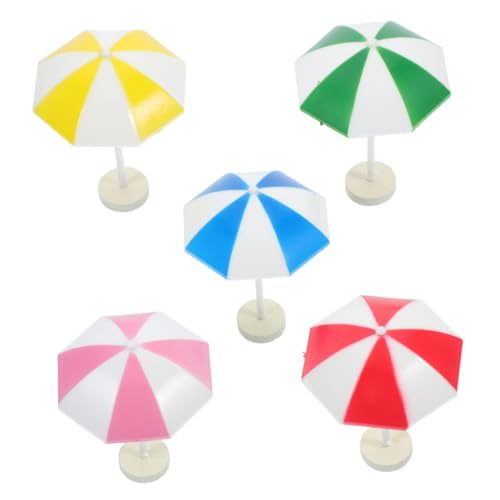 Kisangel 5 Stück Mikro-landschafts- Mini Strand Klein Schatten Dekorationen Winzig Regenschirm Für Kind Puppe Mikrolandschaftsdekor Abs Kisangel 5 Stück Mikro-landschafts- Mini Strand Klein Schatten Dekorationen Winzig Regenschirm Für Kind Puppe Mikrolandschaftsdekor Abs von Kisangel