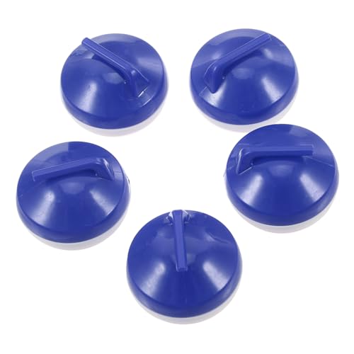 Kisangel 5 Stück Mini Curling Spielset für Teiliges Indoor Curling Zubehör Sichere und Unterhaltsame Tischspiel Bälle für Kreative Fähigkeiten und Strategisches für Zuhause und von Kisangel