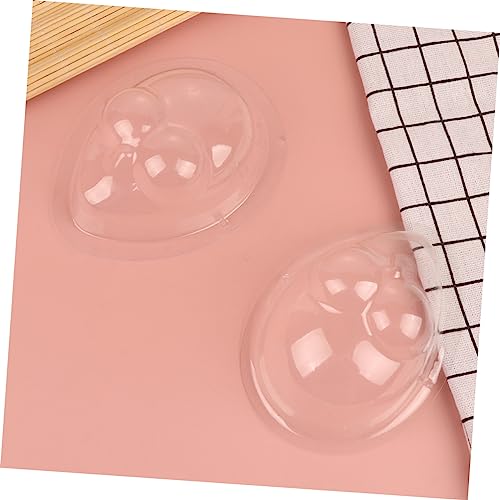 Kisangel 5 Stück Mini Puppenmaske Transparent DIY Gesichtsbedeckung für Puppen für Bastelprojekte Langlebig und Praktisch Einfache Handhabung für Kreative Puppenaccessoires von Kisangel