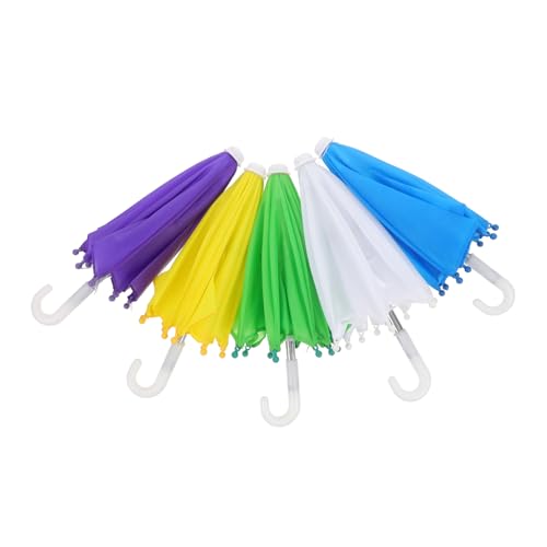 Kisangel 5 Stück Mini Regenschirm Kleiner Regenschirm Miniatur Puppe Kinderspiel Mini Möbel Kleines Hauszubehör Mini Regenschirm Mini Hauszubehör Mini Ornament Kunststoff Kisangel 5 Stück Mini Regenschirm Kleiner Regenschirm Miniatur Puppe Kinderspiel Mini Möbel Kleines Hauszubehör Mini Regenschirm Mini Hauszubehör Mini Ornament Kunststoff von Kisangel