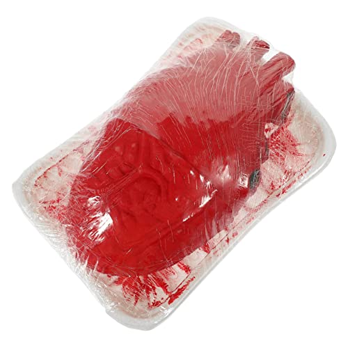 Kisangel 5 Stück Realistisches Halloween Herz Deko Prop Kleines Blutiges Organ Modell Gruselige Party Requisite für Horror Mottoparty Geeignet für Haunted House und Themenfeiern Kisangel 5 Stück Realistisches Halloween Herz Deko Prop Kleines Blutiges Organ Modell Gruselige Party Requisite für Horror Mottoparty Geeignet für Haunted House und Themenfeiern von Kisangel