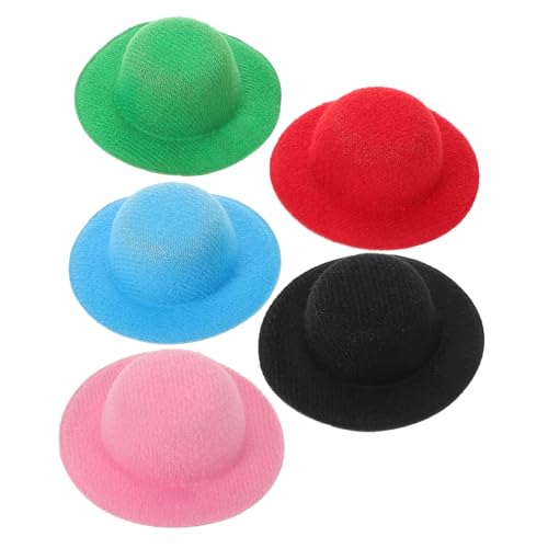 Kisangel 5 Stück Schneemannmütze selber Machen klein Spitze Zubehör Miniaturhut Haustier Hunde DIY Basteldekorationen Minihüte zum Basteln Mini-Tops-Hüte handgefertigte Miniaturhüte Stoff Kisangel 5 Stück Schneemannmütze selber Machen klein Spitze Zubehör Miniaturhut Haustier Hunde DIY Basteldekorationen Minihüte zum Basteln Mini-Tops-Hüte handgefertigte Miniaturhüte Stoff von Kisangel