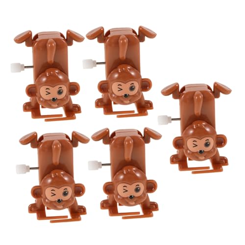 Kisangel 5 Stück Teiliges Aufziehspielzeug Windup Tiere für Mechanische Spielzeuge ohne Batterie Robustes Material Fördert Feinmotorik und Kreativität Sicher und Langlebig Ab Jahren von Kisangel