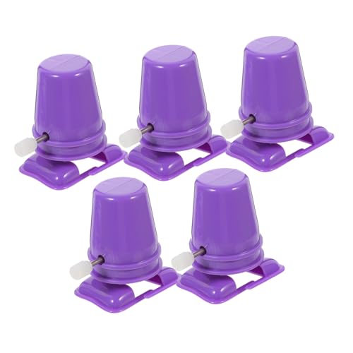 Kisangel 5 Stück Teiliges Aufziehwerkzeug für DIY Clay Toys Zubehör für Handgefertigte Reparatur Selbsteinbau Zubehör Beweglicher Aufziehmechanismus für Bastelarbeiten von Kisangel
