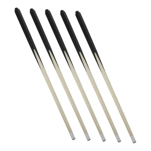 Kisangel 5 Stück Teiliges Billard Queue Set aus Holz Kompakte Kurze Pool Queue Sticks für Tischbillard Tragbar und Platzsparend Robust und Verzugsfest für Kleine Billardtische Kisangel 5 Stück Teiliges Billard Queue Set aus Holz Kompakte Kurze Pool Queue Sticks für Tischbillard Tragbar und Platzsparend Robust und Verzugsfest für Kleine Billardtische von Kisangel