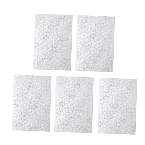 Kisangel 5 Stück Teiliges Blanko Puzzle aus Papier DIY Malpuzzle zum Selbstgestalten Vorgestanzte Jigsaw Puzzles für Erwachsene Kreative Bastelaktivitäten und Personalisierte Geschenke Kisangel 5 Stück Teiliges Blanko Puzzle aus Papier DIY Malpuzzle zum Selbstgestalten Vorgestanzte Jigsaw Puzzles für Erwachsene Kreative Bastelaktivitäten und Personalisierte Geschenke von Kisangel