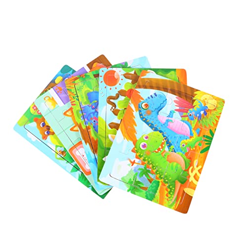 Kisangel 5 Stück Teiliges Buntes Holzpuzzle für Stabiles Lernspielzeug Denkfähigkeit Hand Auge Koordination und Farberkennung Pädagogisch für Vorschulkinder Kisangel 5 Stück Teiliges Buntes Holzpuzzle für Stabiles Lernspielzeug Denkfähigkeit Hand Auge Koordination und Farberkennung Pädagogisch für Vorschulkinder von Kisangel