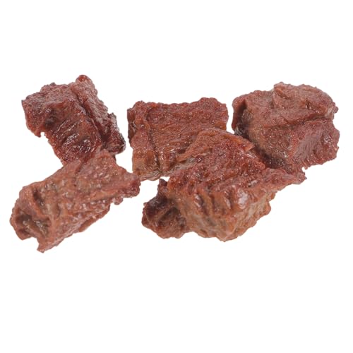 Kisangel 5 Stück Teiliges Dekoratives Fake Meat Prop aus Langlebigem mit Realistischem Rindfleischdesign Detailgetreu Kollisionsbeständig für Restaurant und Küchendekoration Fotorequisiten Kisangel 5 Stück Teiliges Dekoratives Fake Meat Prop aus Langlebigem mit Realistischem Rindfleischdesign Detailgetreu Kollisionsbeständig für Restaurant und Küchendekoration Fotorequisiten von Kisangel