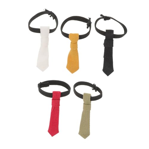 Kisangel 5 Stück Teiliges Mini Bjd Puppen-Krawatten Leichte Langlebige Baumwollstoff Neckties für Puppenhaus Dekoration und Festliches Ankleiden Kompatibel mit Verschiedenen Puppen für Kisangel 5 Stück Teiliges Mini Bjd Puppen-Krawatten Leichte Langlebige Baumwollstoff Neckties für Puppenhaus Dekoration und Festliches Ankleiden Kompatibel mit Verschiedenen Puppen für von Kisangel