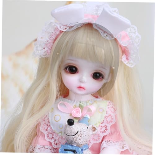 Kisangel 5 Stück Teiliges Mini Puppen gesichtsmasken Transparent mit Doppelösen Staubschutz für DIY Puppenbasteln und Makeup Zubehör für Kleine Loli Puppen und Plüschtiere von Kisangel