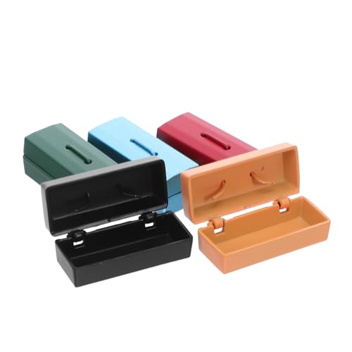 Kisangel 5 Stück Teiliges Miniatur Werkzeugkasten Metall Mini Toolbox Modell für Puppenhaus Miniaturszene Realistische Miniatur Werkzeugkiste für Modellbau Sammler Kisangel 5 Stück Teiliges Miniatur Werkzeugkasten Metall Mini Toolbox Modell für Puppenhaus Miniaturszene Realistische Miniatur Werkzeugkiste für Modellbau Sammler von Kisangel