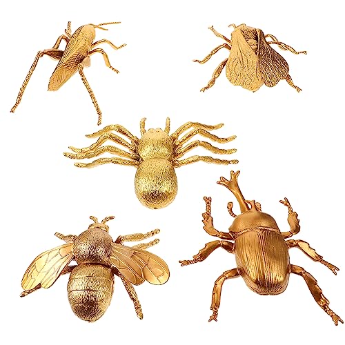Kisangel 5 Stück Teiliges Realistisches Insekten Spielzeugset aus Sicherem Lebensechte Simulation von Käfern und Spinnen Pädagogisches Modell für Lernspiele und Fantasievolles Kisangel 5 Stück Teiliges Realistisches Insekten Spielzeugset aus Sicherem Lebensechte Simulation von Käfern und Spinnen Pädagogisches Modell für Lernspiele und Fantasievolles von Kisangel