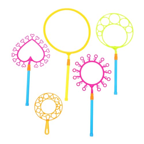Kisangel 5 Stück Teiliges Riesenblasen Set mit Bunten Seifenblasenstäben für Outdoor Aktivitäten und Bubble Partys für Ab Jahren Geeignet Zufällige Farbe Zufällige Farbe Kisangel 5 Stück Teiliges Riesenblasen Set mit Bunten Seifenblasenstäben für Outdoor Aktivitäten und Bubble Partys für Ab Jahren Geeignet Zufällige Farbe Zufällige Farbe von Kisangel