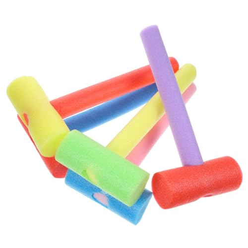 Kisangel 5 Stück Teiliges Schaumstoffhammer für Lernspielzeug für Kreative Aktivitäten Sicher und Leicht für Spiele und Beschäftigungen Farben Zufällig Verteilt Zufällige Kisangel 5 Stück Teiliges Schaumstoffhammer für Lernspielzeug für Kreative Aktivitäten Sicher und Leicht für Spiele und Beschäftigungen Farben Zufällig Verteilt Zufällige von Kisangel