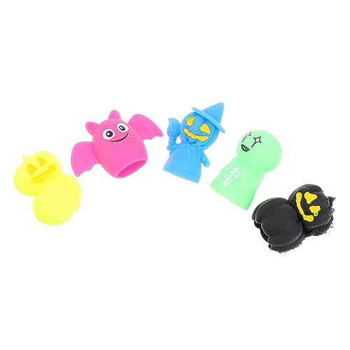 Kisangel 5 Stück Teiliges Set Halloween Fingerpuppen Süße Handspielzeuge für Erwachsene für Halloween Partys Geschichtenerzählen und Kreative Aktivitäten Kisangel 5 Stück Teiliges Set Halloween Fingerpuppen Süße Handspielzeuge für Erwachsene für Halloween Partys Geschichtenerzählen und Kreative Aktivitäten von Kisangel