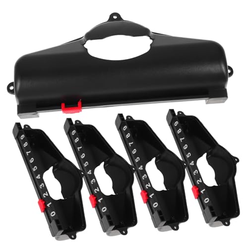 Kisangel 5 Stück Teiliges Tischhockey Zubehör aus robustem rutschfestem Punktezähler für Tisch Eishockey und Mehrzweck Scorekeeper Einfache Montage für Spiele und Karneval Kisangel 5 Stück Teiliges Tischhockey Zubehör aus robustem rutschfestem Punktezähler für Tisch Eishockey und Mehrzweck Scorekeeper Einfache Montage für Spiele und Karneval von Kisangel