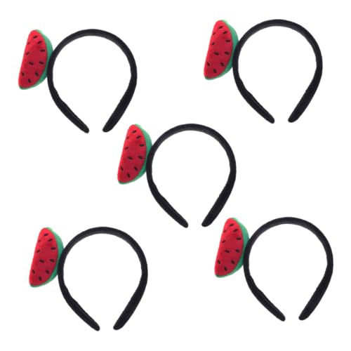 Kisangel 5 Stück Teiliges Wassermelonen Haarschmuck Lustige Bunte Hawaii Stirnbänder für Damen und Rutschfeste Kreative Sommer Kopfbedeckung für Mottoparty Karneval und Alltag Kisangel 5 Stück Teiliges Wassermelonen Haarschmuck Lustige Bunte Hawaii Stirnbänder für Damen und Rutschfeste Kreative Sommer Kopfbedeckung für Mottoparty Karneval und Alltag von Kisangel