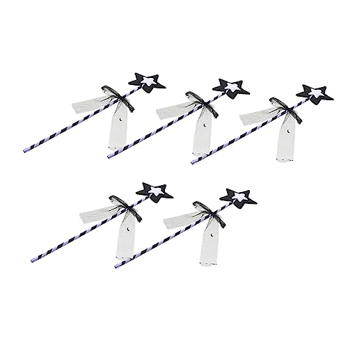 Kisangel 5 Stück sternförmiger Feenstab Zauberstab Rosa Party Feenförmige Fee für Zauberstäbe für Mädchen Hochzeitsstäbe Feen-Verkleidungsstab Sternenstab Feensternstäbe PVC-Stick Kisangel 5 Stück sternförmiger Feenstab Zauberstab Rosa Party Feenförmige Fee für Zauberstäbe für Mädchen Hochzeitsstäbe Feen-Verkleidungsstab Sternenstab Feensternstäbe PVC-Stick von Kisangel