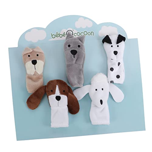 Kisangel 5 Stück tierische Fingerpuppe Kleinkind Kinderspielzeug Fingerschutzspielzeug Fingerspielzeug für Fingerpuppen Fingertierspielzeug Interaktives Plüsch Kisangel 5 Stück tierische Fingerpuppe Kleinkind Kinderspielzeug Fingerschutzspielzeug Fingerspielzeug für Fingerpuppen Fingertierspielzeug Interaktives Plüsch von Kisangel