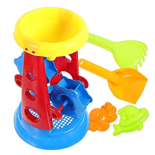 Kisangel 5-Teiliges Set Sanduhr für den Strand Strandspiel Sandtrichterspielzeug sandspielzeug Beach Toys for Sand Sandwanne Schaufel Kisangel 5-Teiliges Set Sanduhr für den Strand Strandspiel Sandtrichterspielzeug sandspielzeug Beach Toys for Sand Sandwanne Schaufel von Kisangel