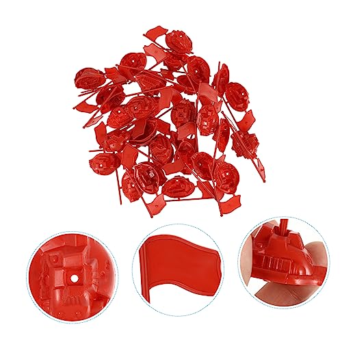 Kisangel 50 Sätze Teiliges Kunststoff Rote Flaggen Modell für Militärische Sandtisch Dekoration Miniatur Szene DIY Zubehör Flexibel und Langlebig Geeignet für Tisch und Landschaftsbau Kisangel 50 Sätze Teiliges Kunststoff Rote Flaggen Modell für Militärische Sandtisch Dekoration Miniatur Szene DIY Zubehör Flexibel und Langlebig Geeignet für Tisch und Landschaftsbau von Kisangel