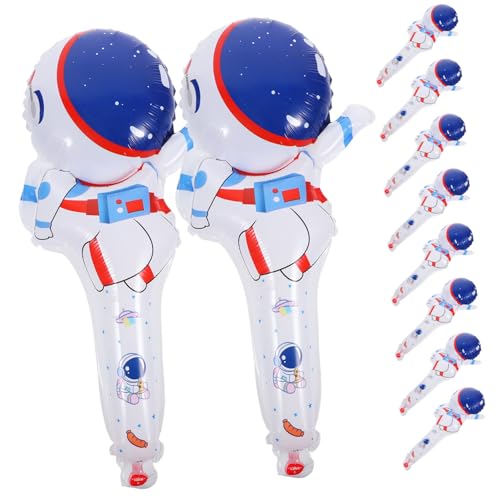 Kisangel 50 Stück Astronaut Aluminium Folienballons Handlich Partydeko Weltraum Luftballons Kindergeburtstag Raumthema Kisangel 50 Stück Astronaut Aluminium Folienballons Handlich Partydeko Weltraum Luftballons Kindergeburtstag Raumthema von Kisangel
