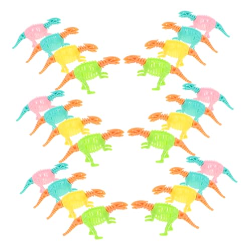 Kisangel 50 Stück Dinosaurierskelette Zum Auseinandernehmen Von Dinosauriern Dinosaurierskelette Dinosaurier Ornamente Zum Zusammenbauen Von Dinosauriern Partygeschenke Für Kunststoff von Kisangel