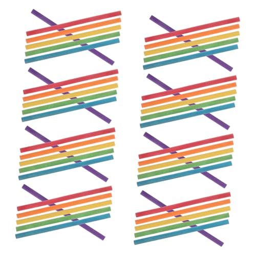 Kisangel 50 Stück Jumbo-Bastelstöcke musikinstrumente musikalisches musikinstrumente für Rhythmus-Sticks Wachsstäbchen für kleine Dübel zum Basteln hölzern Kisangel 50 Stück Jumbo-Bastelstöcke musikinstrumente musikalisches musikinstrumente für Rhythmus-Sticks Wachsstäbchen für kleine Dübel zum Basteln hölzern von Kisangel