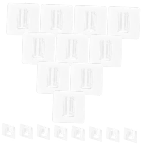 Kisangel 50 Stück Kartenclip -brettspielzubehör Tragbarer Spielkartenhalter Tablett Schlüssel Spiel Original Leer Die Schreibtisch Klein Stand Veranstalter Inhaber Plastik von Kisangel