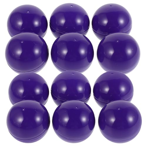Kisangel 50 Stück Kunststoff Loskugeln mit Nahtlosem Glattem Design Vielseitig für Bingo Tombola Pool Spiele und Partydekorationen Reibungsloses für Einfache Ziehung von Kisangel