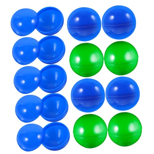 Kisangel 50 Stück Lotteriekugel Ball Spielbälle Kugelzeichnungsbälle Gewinnspielkugeln befüllbar verlosen Sphäre Partybälle Verlosung von Bällen Requisiten für Barspiele PVC von Kisangel