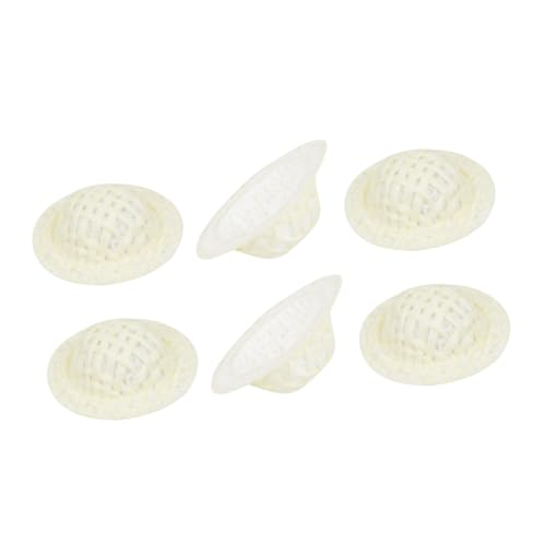 Kisangel 50 Stück Mini Papier Stoff Hüte Bastelset für Puppen DIY Handarbeit Dekoration Puppenhut Zubehör für Bastelfreunde Kisangel 50 Stück Mini Papier Stoff Hüte Bastelset für Puppen DIY Handarbeit Dekoration Puppenhut Zubehör für Bastelfreunde von Kisangel