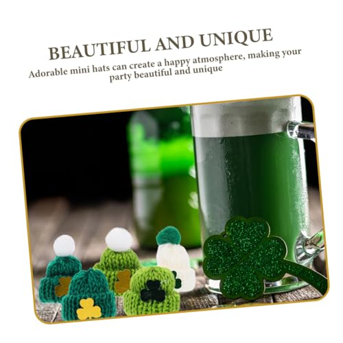 Kisangel 50 Stück Mini Strickmützen aus Wollgarn für DIY Bastelprojekte Saint Patrick Day Dekorationen Mini Handgestrickte Mützen Zubehör für Schmuck Puppen und Kreative Anwendungen Kisangel 50 Stück Mini Strickmützen aus Wollgarn für DIY Bastelprojekte Saint Patrick Day Dekorationen Mini Handgestrickte Mützen Zubehör für Schmuck Puppen und Kreative Anwendungen von Kisangel