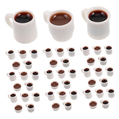 Kisangel 50 Stück Miniatur Kaffeetassen Mini Dekorationen Für Puppenhaus Mini Kaffeetassen Aus Kunstharz Miniatur Tasse Getränkeparty Dekoration Schlüsselanhänger Charms Kisangel 50 Stück Miniatur Kaffeetassen Mini Dekorationen Für Puppenhaus Mini Kaffeetassen Aus Kunstharz Miniatur Tasse Getränkeparty Dekoration Schlüsselanhänger Charms von Kisangel