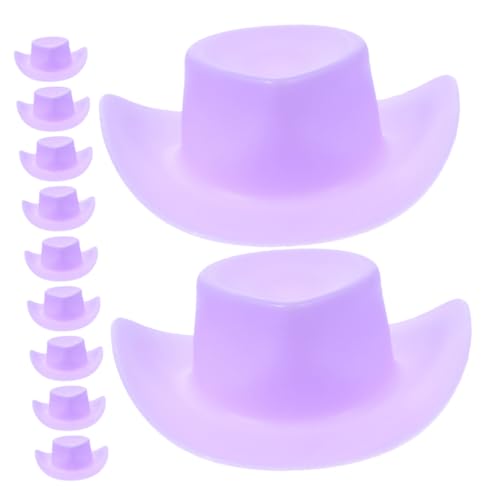 Kisangel 50 Stück Plastische Miniatur Cowgirl Hüte für Puppen Bastelprojekte Dollhouse Dekoration und Tortenaufsätze für Partys Kisangel 50 Stück Plastische Miniatur Cowgirl Hüte für Puppen Bastelprojekte Dollhouse Dekoration und Tortenaufsätze für Partys von Kisangel