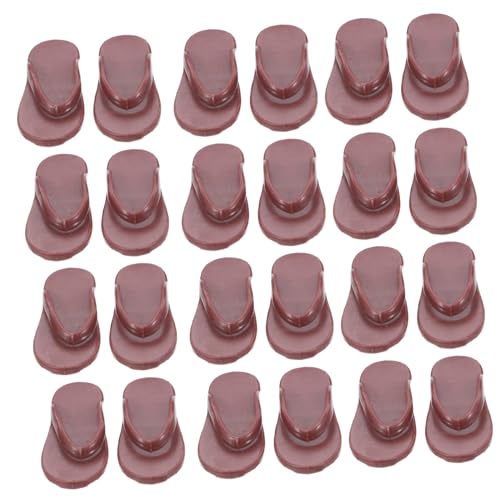 Kisangel 50 Stück Puppenverkleidungsschuhe handgefertigte Stoffschuhe winzige Sandalen Schuhschuhe anziehen Puppenschuhe Puppenpantoffel Puppenhaus-Sandalen Puppensandalen Plastik Hellbraun Kisangel 50 Stück Puppenverkleidungsschuhe handgefertigte Stoffschuhe winzige Sandalen Schuhschuhe anziehen Puppenschuhe Puppenpantoffel Puppenhaus-Sandalen Puppensandalen Plastik Hellbraun von Kisangel