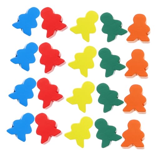 Kisangel 50 Stück Teiliges Bunte Hölzerne Spielfiguren für Brettspiele Pädagogische Schach Bauern Vielseitige Spielfiguren für Familien und Gesellschaftsspiele für Erwachsene Kisangel 50 Stück Teiliges Bunte Hölzerne Spielfiguren für Brettspiele Pädagogische Schach Bauern Vielseitige Spielfiguren für Familien und Gesellschaftsspiele für Erwachsene von Kisangel