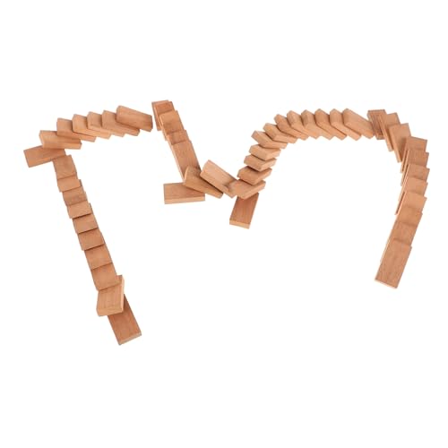 Kisangel 50 Stück Teiliges Domino Spiel aus Holz Langlebige Original Holz Domino Steine für Familie und Party Vielseitig als Bausteine Nutzbar Fördert Logisches und Mathefähigkeiten für Kisangel 50 Stück Teiliges Domino Spiel aus Holz Langlebige Original Holz Domino Steine für Familie und Party Vielseitig als Bausteine Nutzbar Fördert Logisches und Mathefähigkeiten für von Kisangel