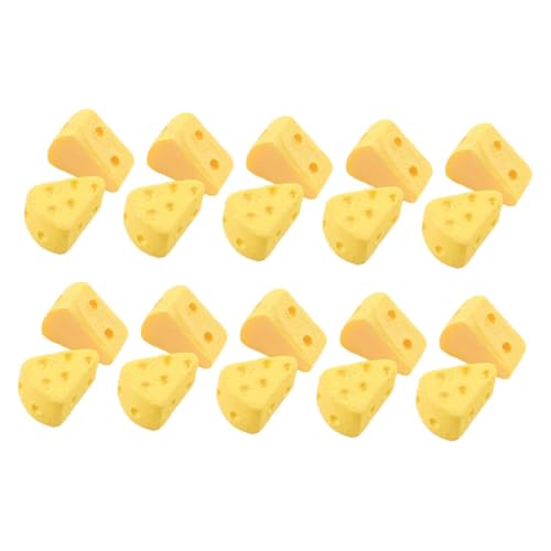 Kisangel 50 Stück Teiliges Künstliche Käsekuchen Miniatur Kuchenmodelle aus Leichtem Kunststoff Realistische Gelbe Dreieckskuchen Dekoration für Fotografie Requisiten und Küchenambiente Kisangel 50 Stück Teiliges Künstliche Käsekuchen Miniatur Kuchenmodelle aus Leichtem Kunststoff Realistische Gelbe Dreieckskuchen Dekoration für Fotografie Requisiten und Küchenambiente von Kisangel