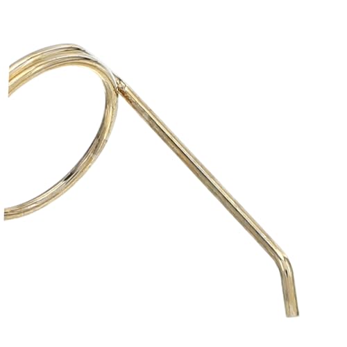 Kisangel 50 Stück Teiliges Mini Brillenset für Puppen aus Metall Filigrane Handgefertigte Miniaturbrillen DIY Bastelaccessoires für Puppenhausdekoration und Fotorequisiten von Kisangel