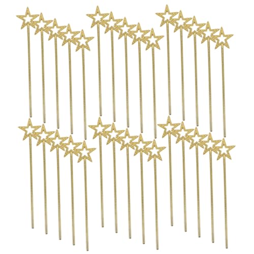 Kisangel 50 Stück Teiliges Stern Zauberstäbe aus Goldfarbene Engel feenstäbe für Cosplay Bühnenauftritte Partys und Kostümspiele Komfortabel und Vielseitig Einsetzbar Kisangel 50 Stück Teiliges Stern Zauberstäbe aus Goldfarbene Engel feenstäbe für Cosplay Bühnenauftritte Partys und Kostümspiele Komfortabel und Vielseitig Einsetzbar von Kisangel