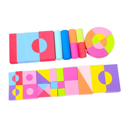 Kisangel 50 Stück Weicher Block Stapelbares Für Kleinkinder Bausteine Stapelblöcke Blockbauspielzeug Schaumstoffblöcke Für Lernblockspielzeug Eva Colorful Kisangel 50 Stück Weicher Block Stapelbares Für Kleinkinder Bausteine Stapelblöcke Blockbauspielzeug Schaumstoffblöcke Für Lernblockspielzeug Eva Colorful von Kisangel